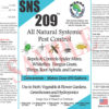 SNS 209 Label