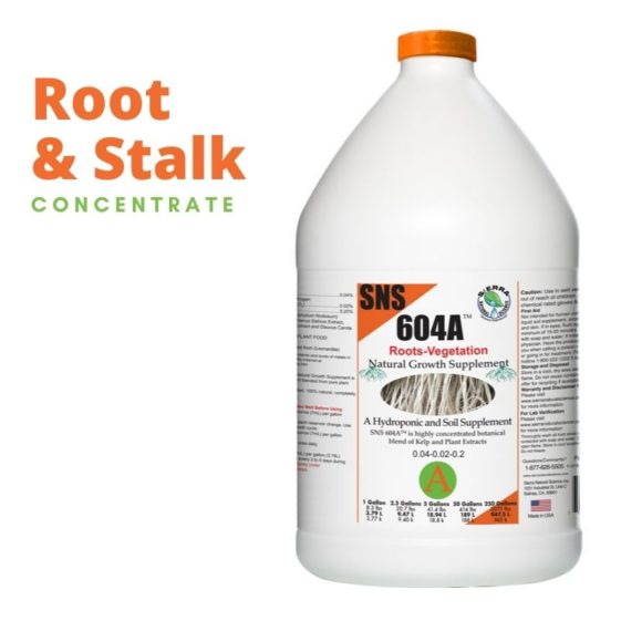 Get this at Sierra Natural Science SNS 604A Root and Stalk Fertilizer online today! This formula is great for hydroponic and soil supplement