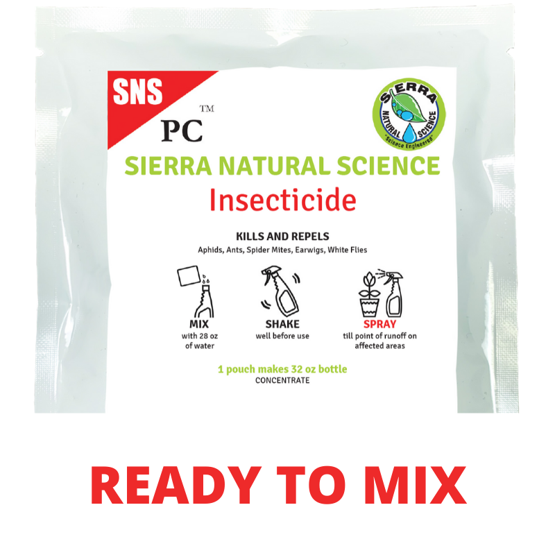 Buy online Sierra Natural Science SNS PC Organic Pesticide Ready to Mix Pouch is great for your home in killing and repel ants, spider mites and more