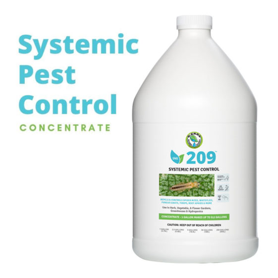 OMRI Listed for Organic Gardening SNS 209 Organic Systemic Pesticide repels spider mites, white flies and fungus gnats